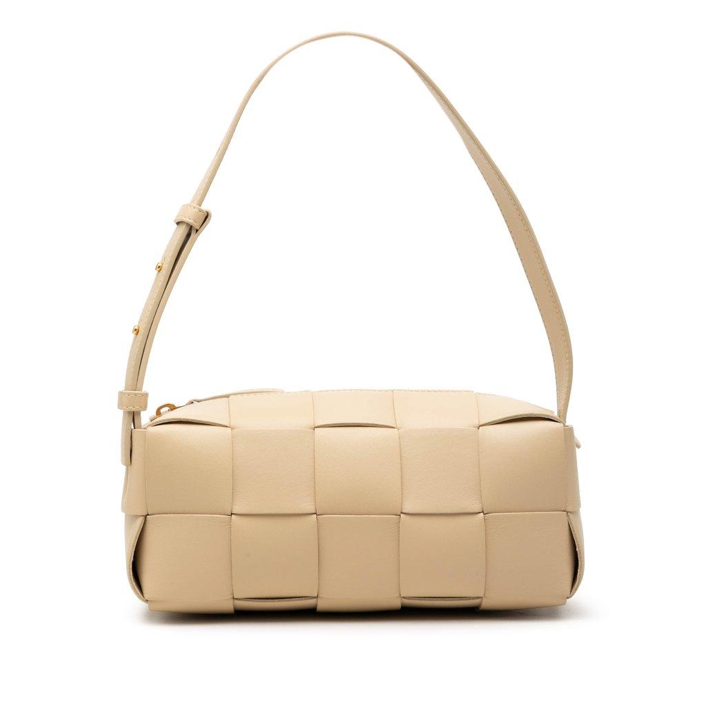 Bottega Veneta Small Nappa Intrecciato Brick Cassette