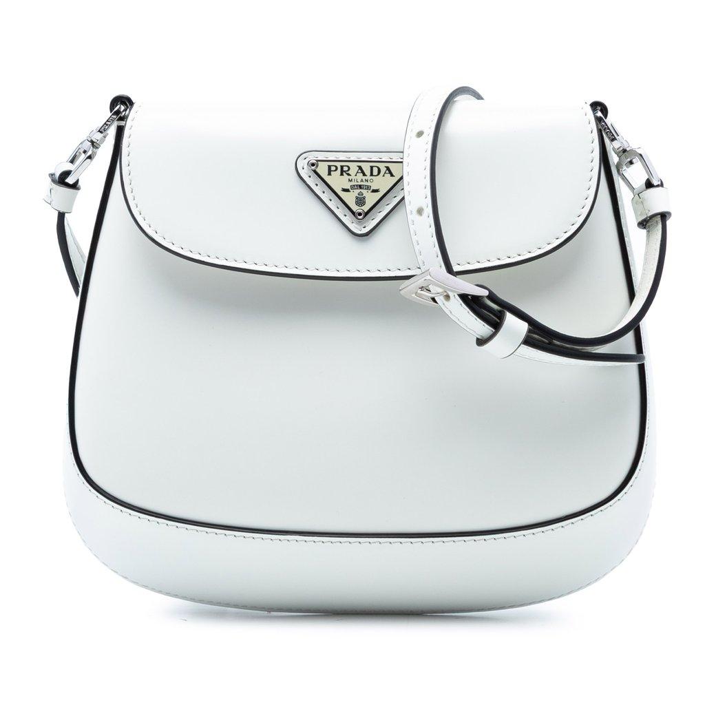 Prada Mini Brushed Leather Cleo Bag