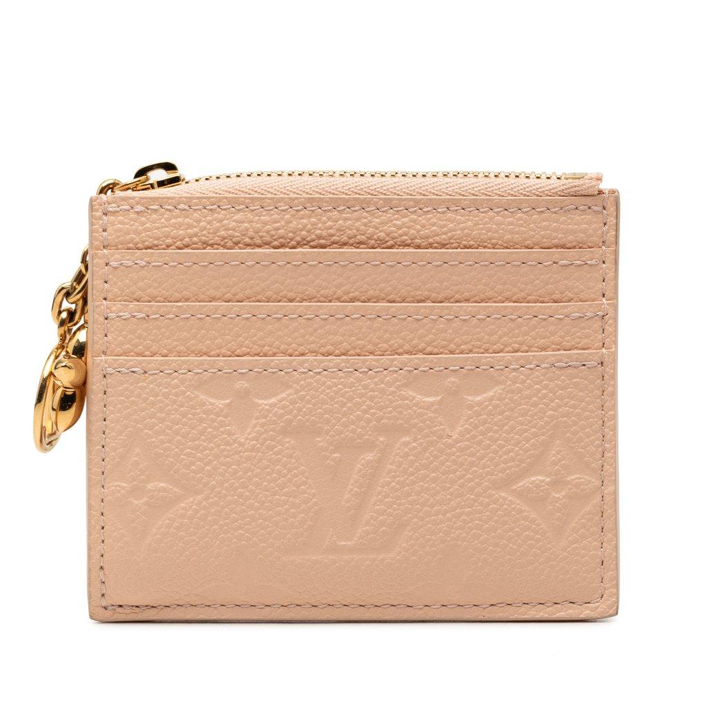 Louis Vuitton حامل بطاقة Monogram Empreinte Flora