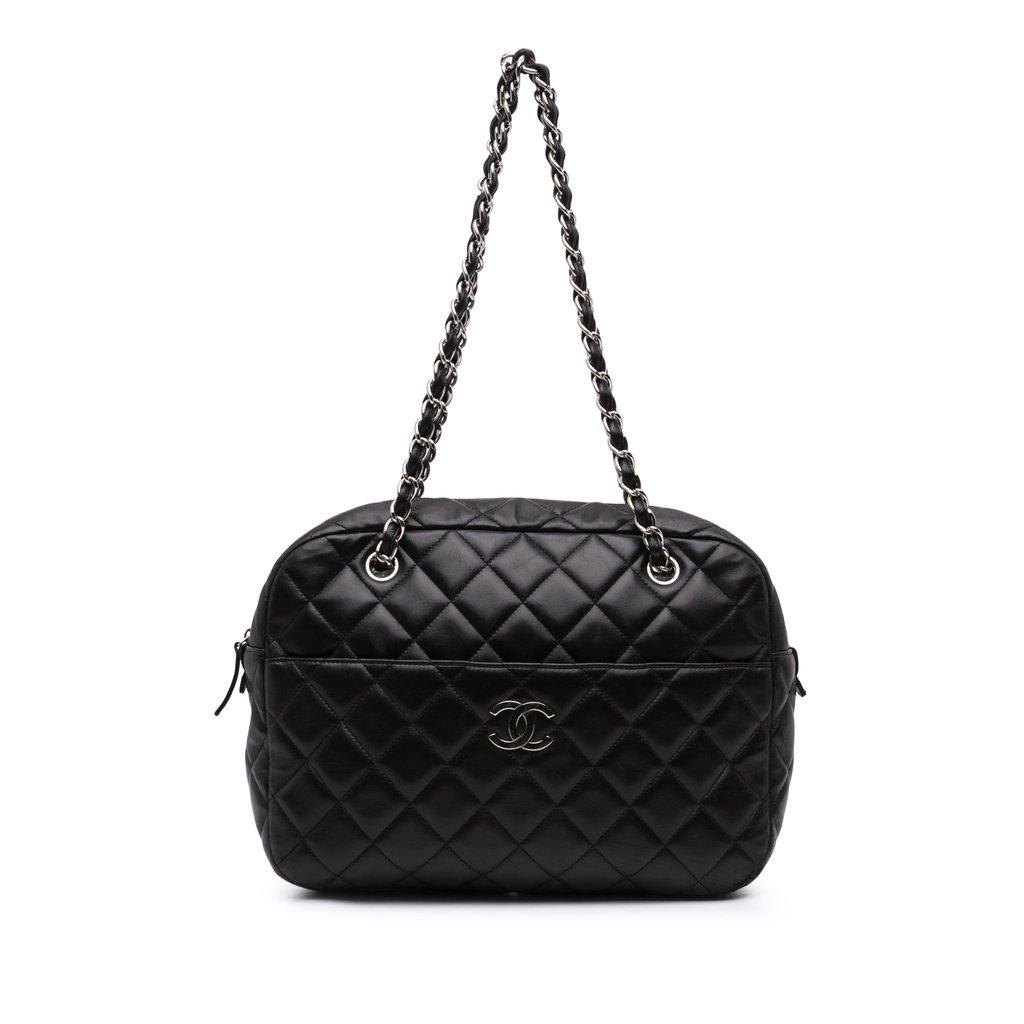Chanel CC Quilted Lambskin Camera Bag