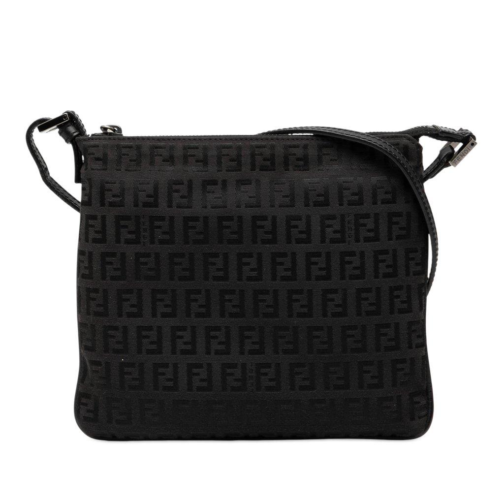 Fendi حقيبة كروسبودي من قماش الكوسة
