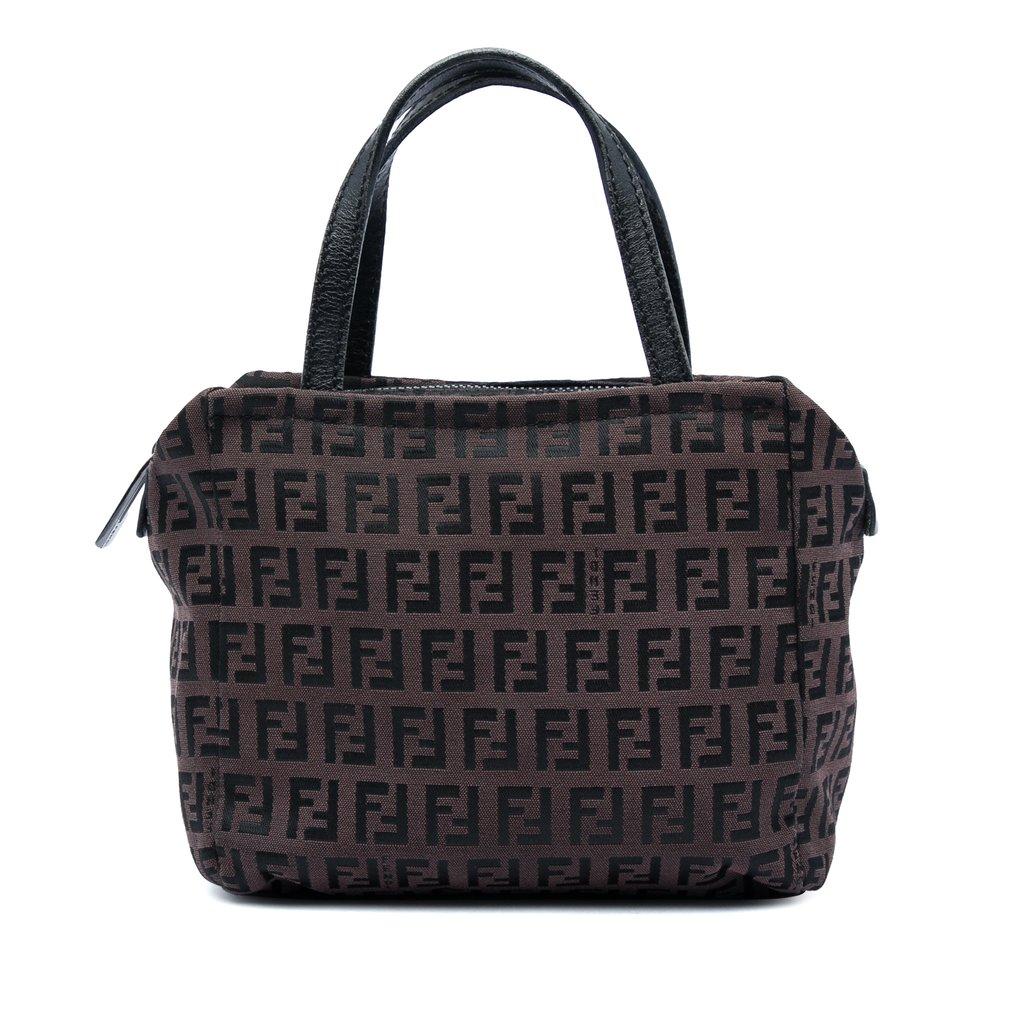 Fendi حقيبة يد من قماش الزوتشينو