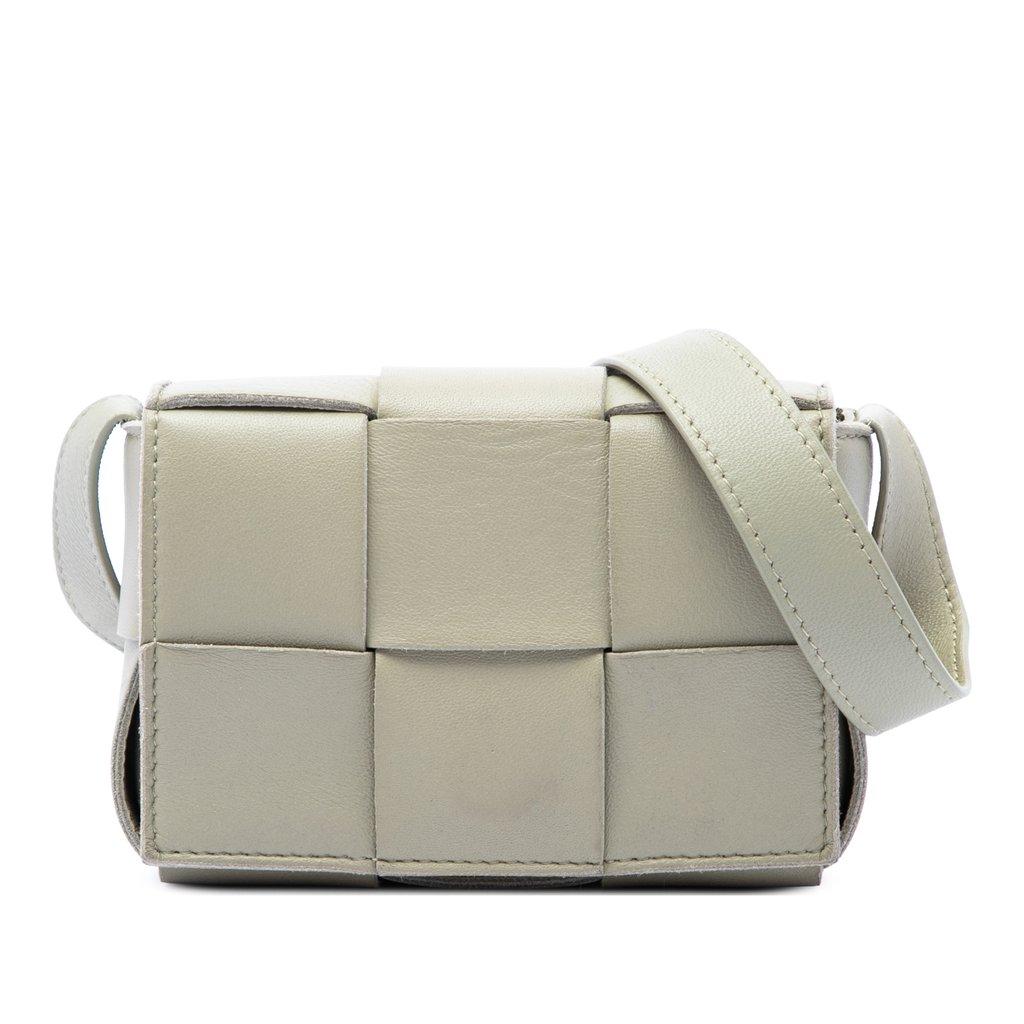 Bottega Veneta Candy Nappa Intrecciato Cassette Crossbody