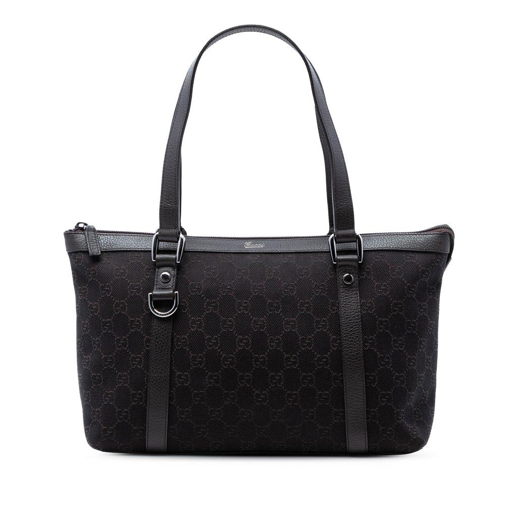 Gucci GG Denim Abbey D Ring Tote