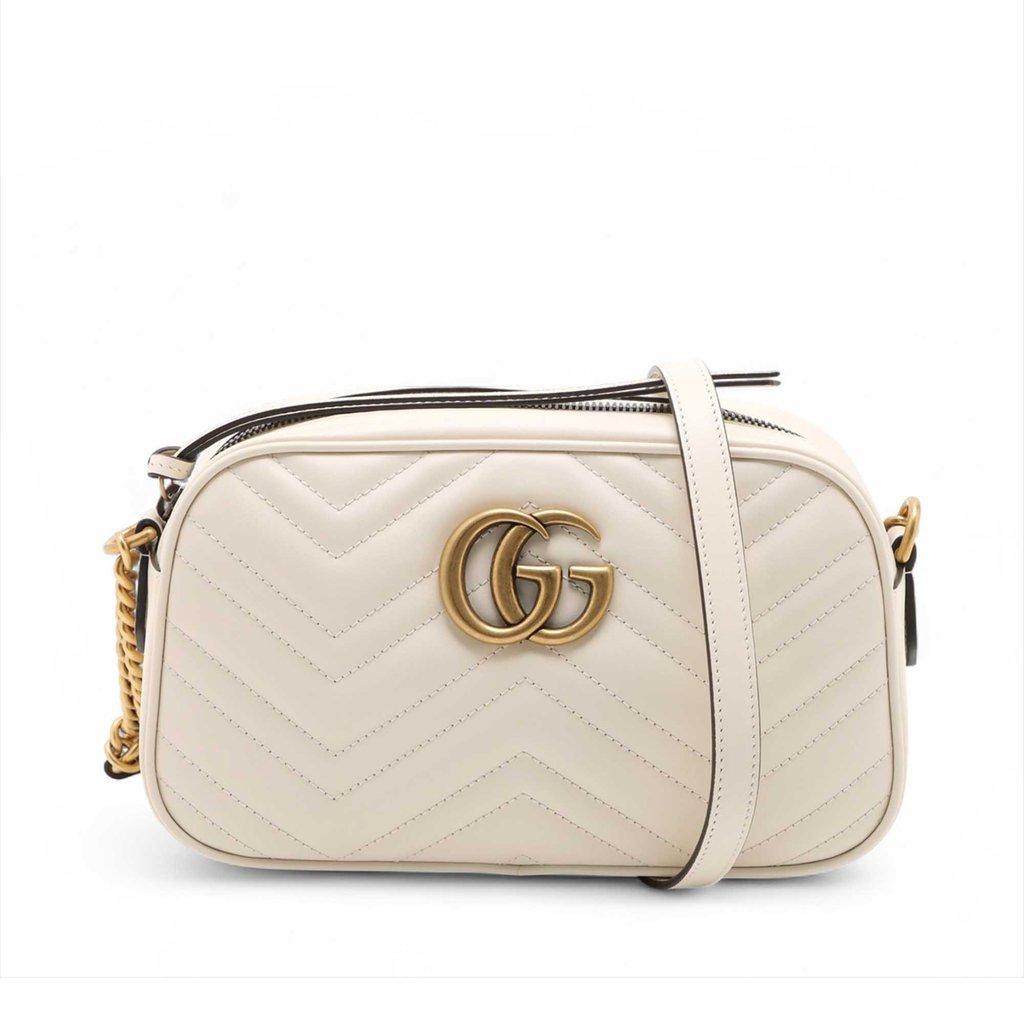Gucci Small GG Marmont Matelasse Leather Crossbody