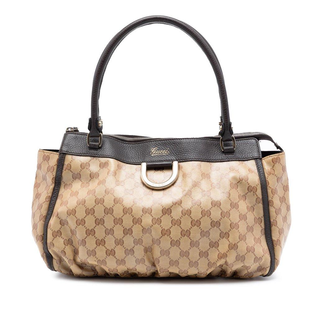 Gucci حقيبة يد من الكريستال جي جي بتصميم خاتم دي