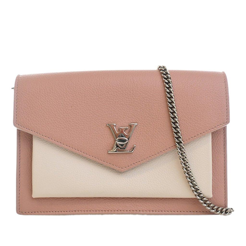 Louis Vuitton Bicolor Leather MyLockMe Chain Pochette