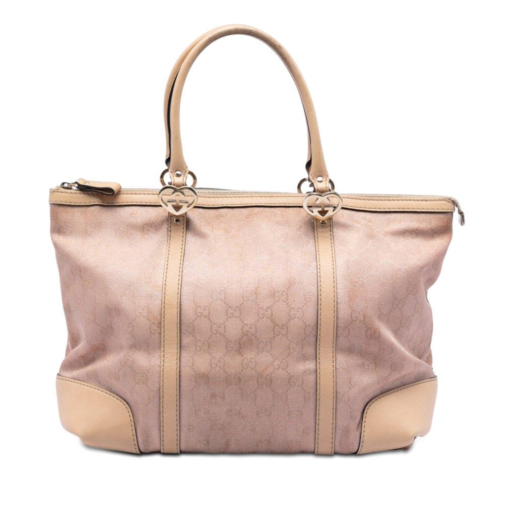 Gucci GG Metallic Canvas Lovely Tote