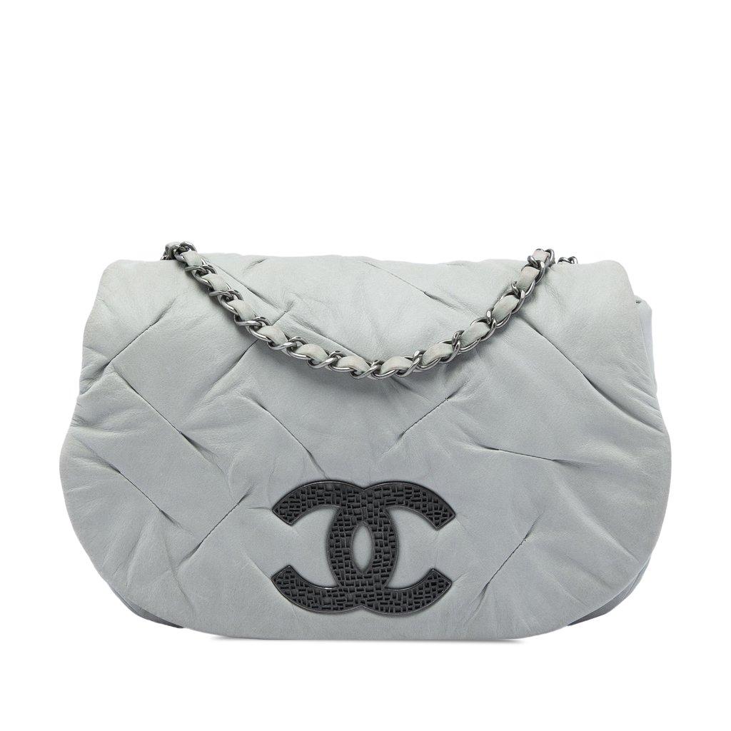 Chanel Iridescent Calfskin East Glint Flap