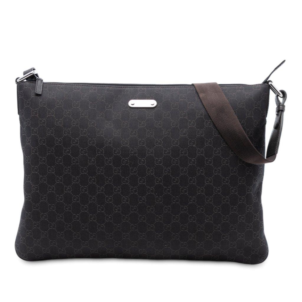 Gucci حقيبة كروسبودي من قماش الدنيم GG