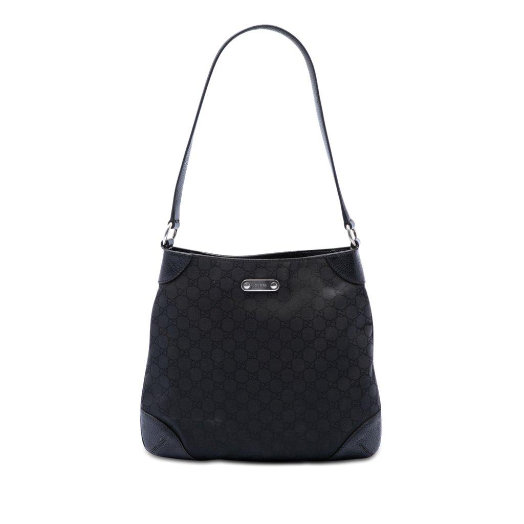 Gucci GG Denim Shoulder Bag