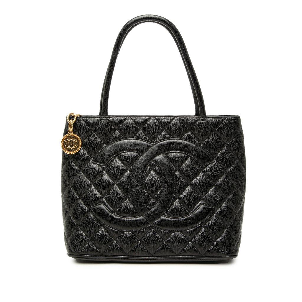 Chanel Caviar Medallion Tote