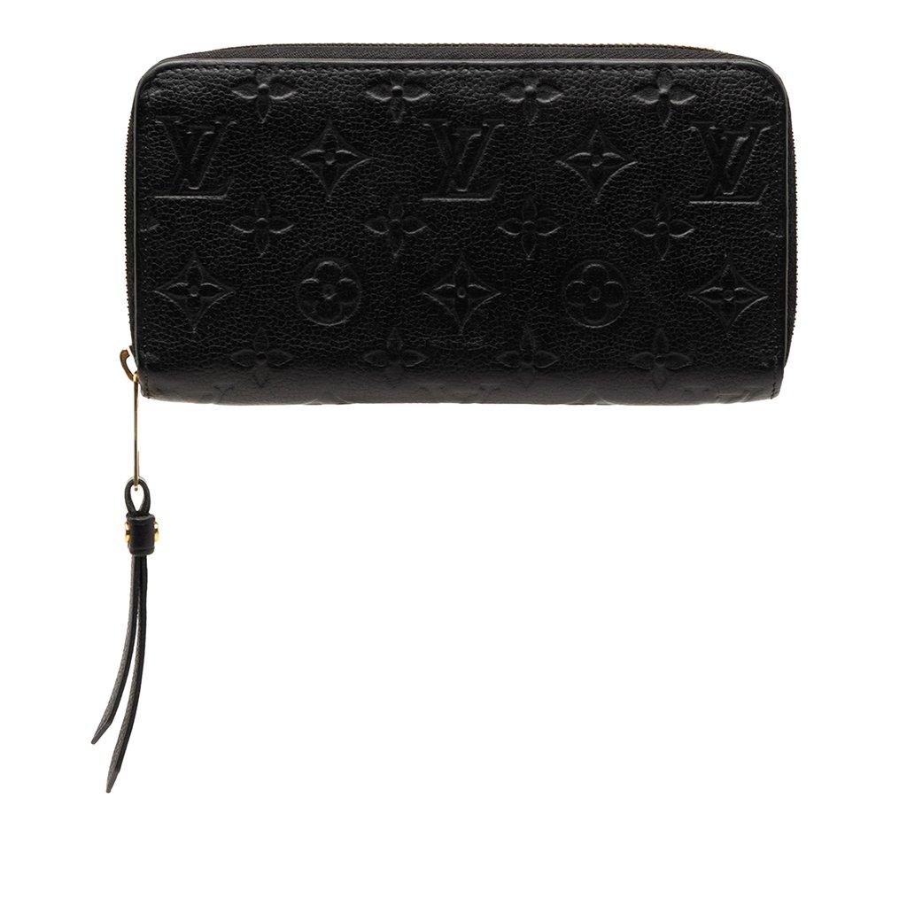 Louis Vuitton Monogram Empreinte Zippy Long Wallet