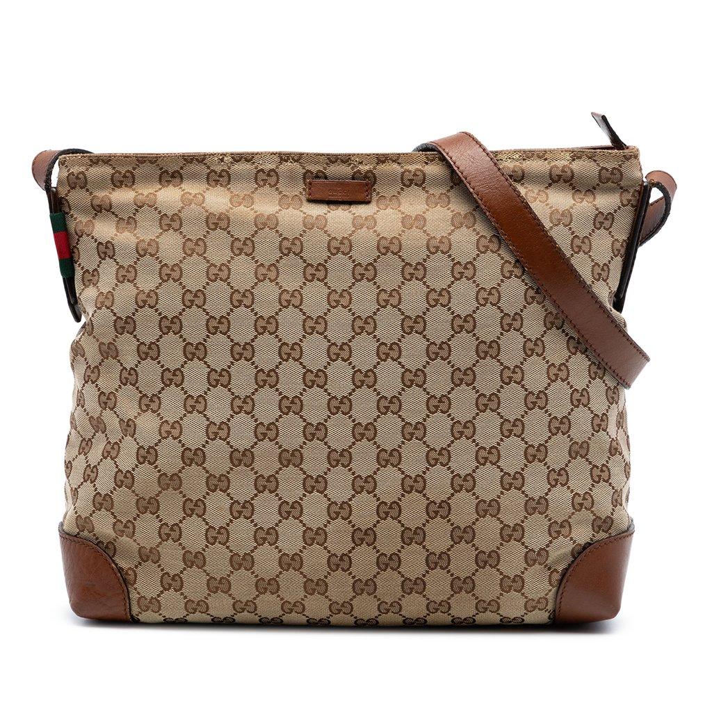 Gucci حقيبة كروسبودي من قماش جي جي كانفاس