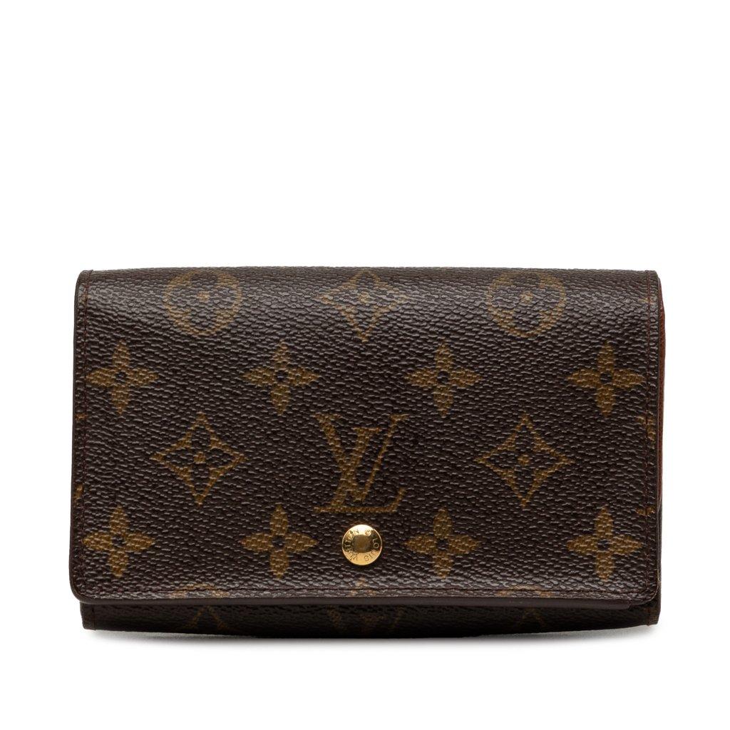 Louis Vuitton Monogram Porte Monnaie Tresor Wallet