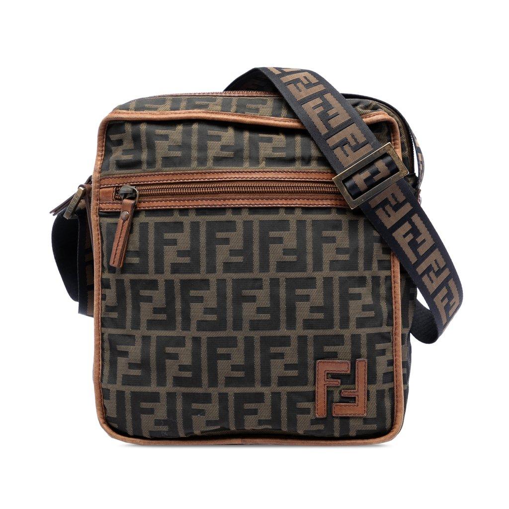 Fendi حقيبة كروسبودي من قماش زوكا