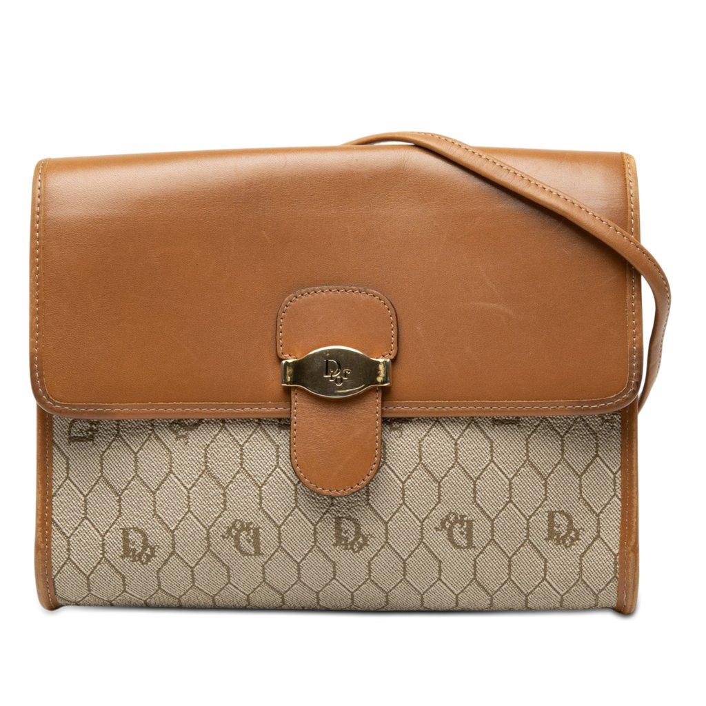 Dior Honeycomb Coated Canvas Crossbody