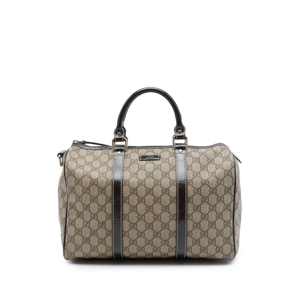 Gucci Medium GG Supreme Joy Boston Bag