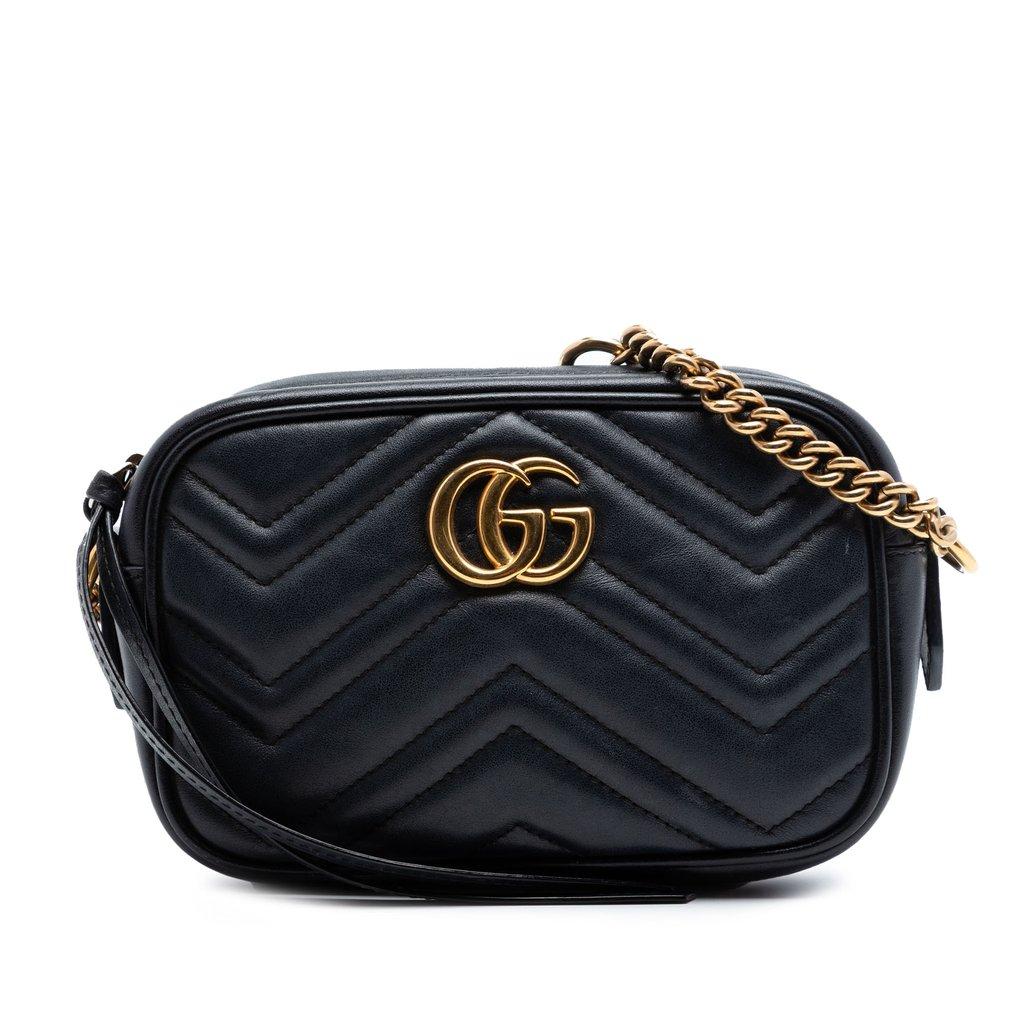 Gucci Mini GG Marmont Matelasse Leather Crossbody