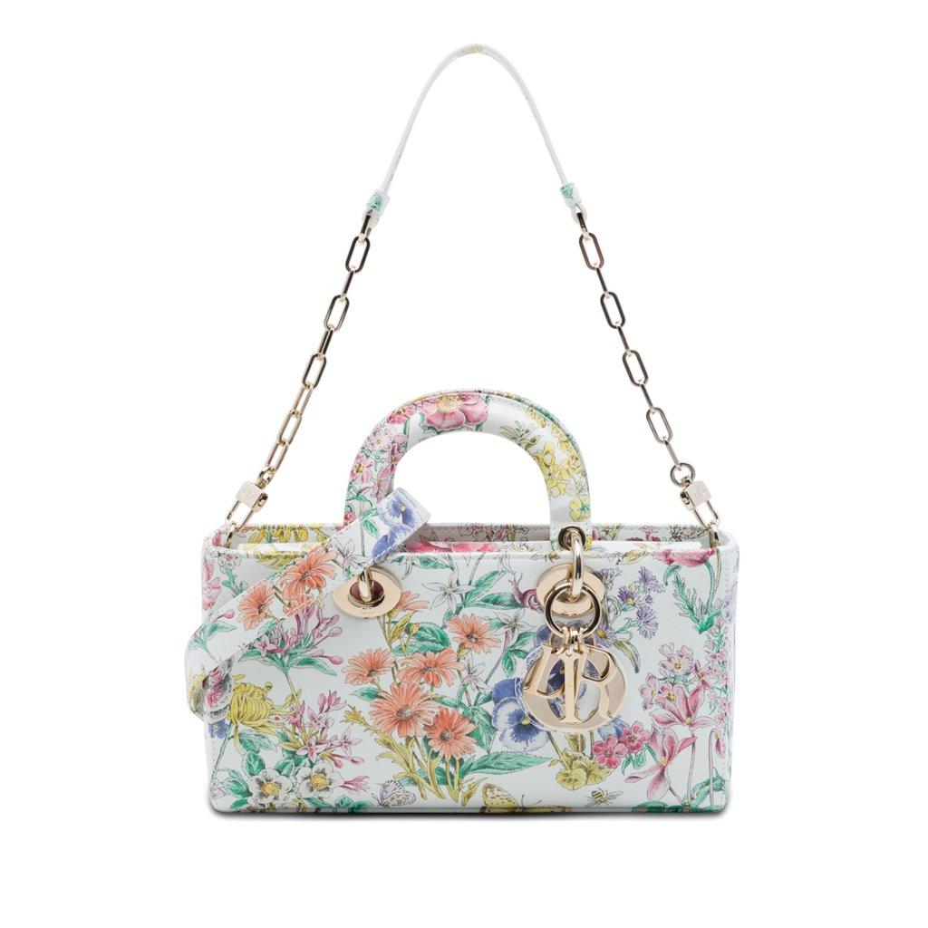 Dior Medium Calfskin Astral Flowers Lady D Joy