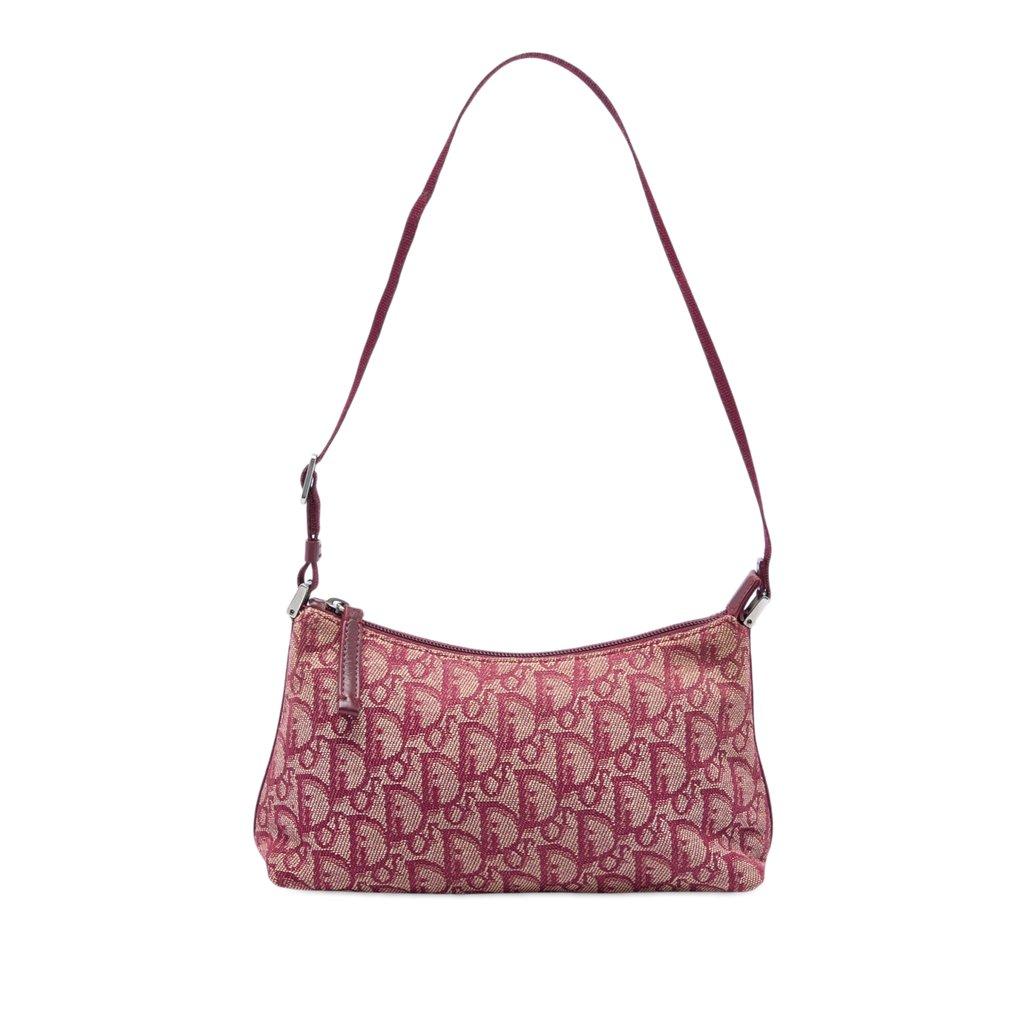 Dior Diorissimo Trotter Canvas Shoulder Bag