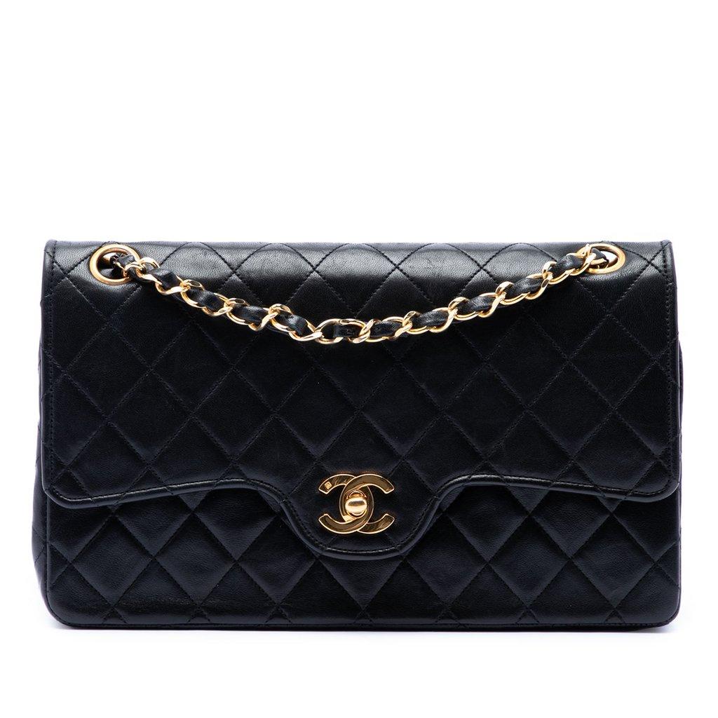 Chanel Medium CC Quilted Lambskin Double Flap