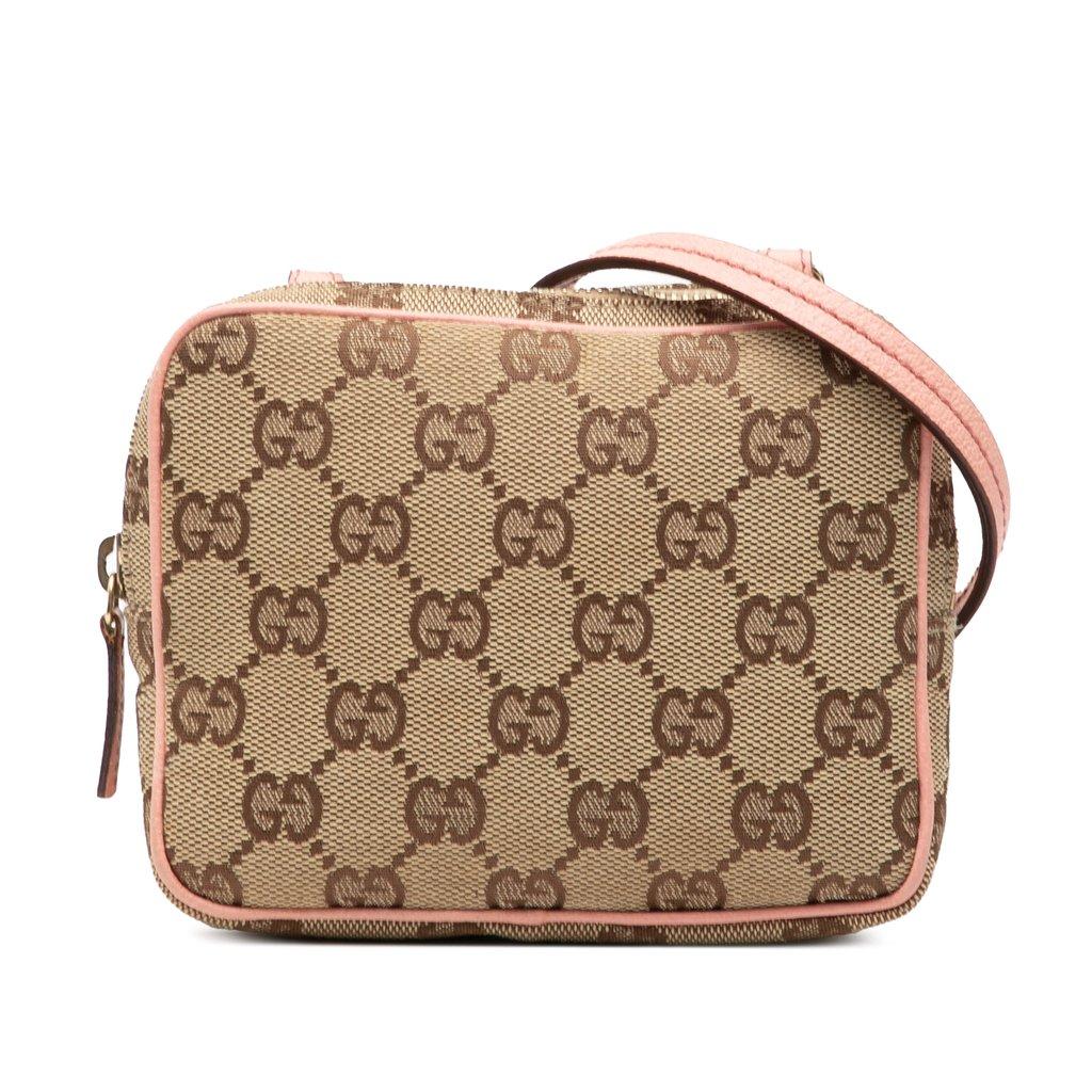 Gucci حقيبة كروسبودي من قماش جي جي.