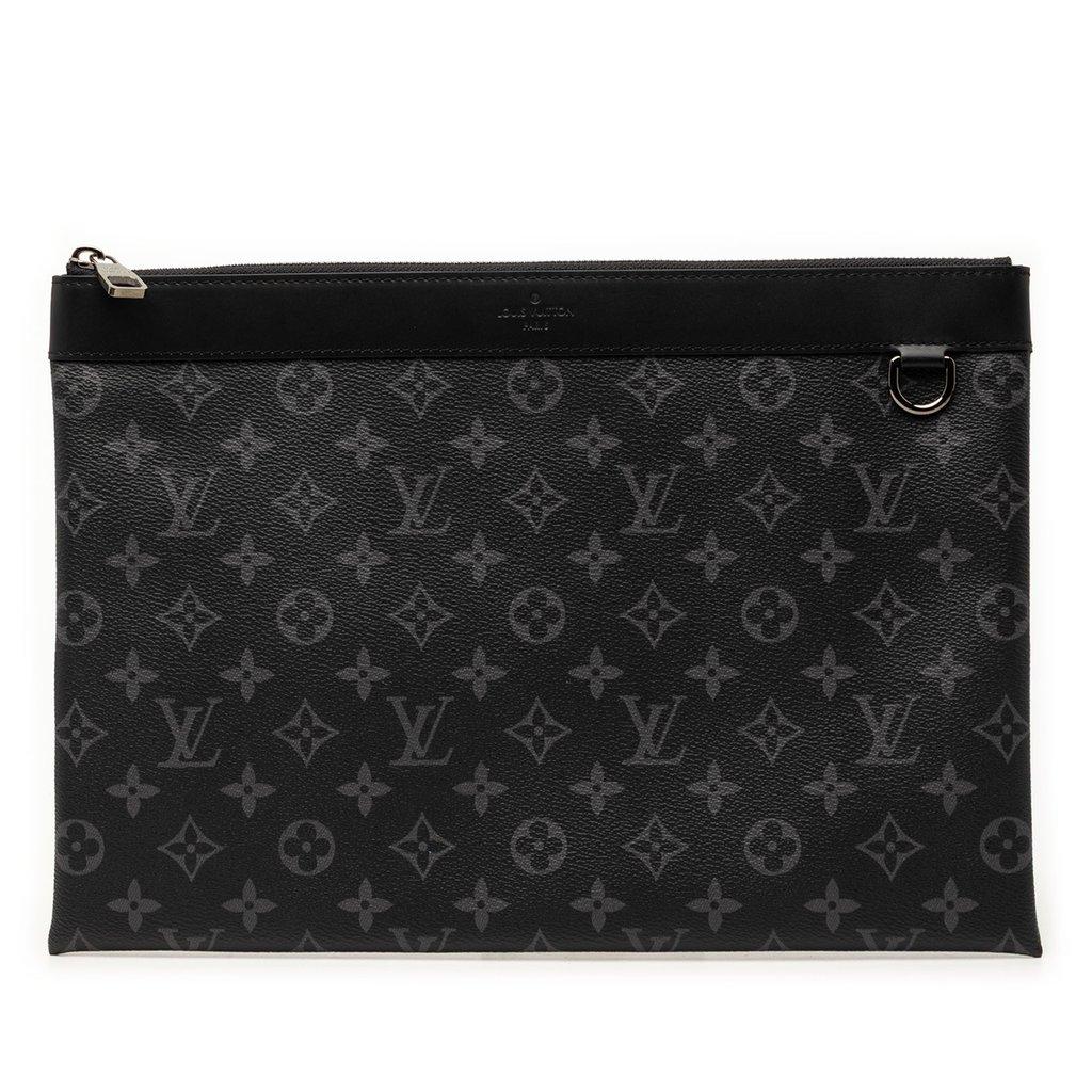 Louis Vuitton Monogram Eclipse Discovery Pochette GM