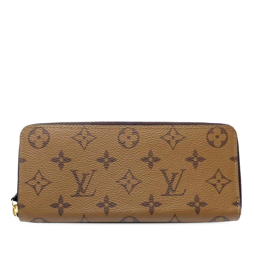 Louis Vuitton Monogram Reverse Clemence Long Wallet