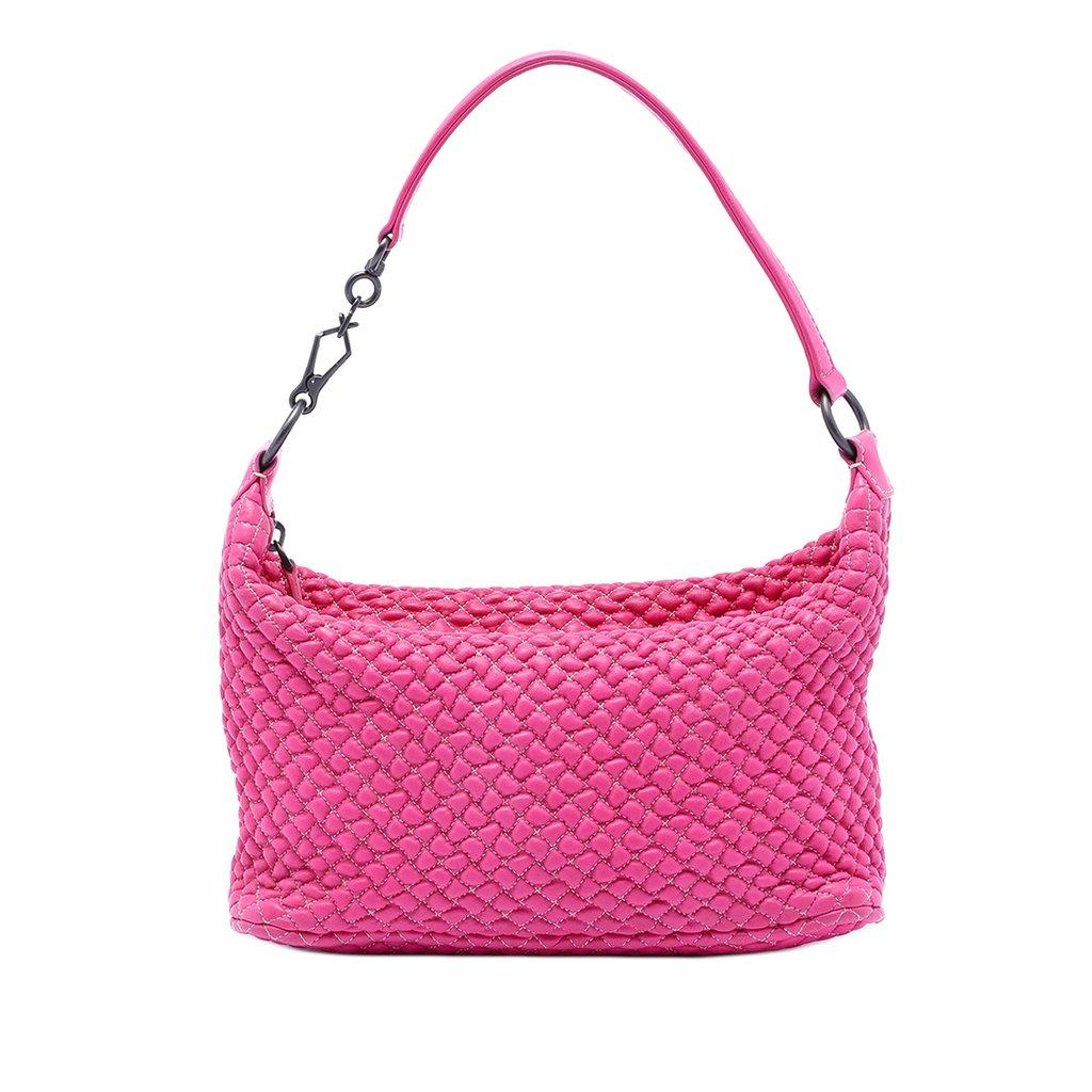Bottega Veneta حقيبة كتف مبطنة من جلد نابا