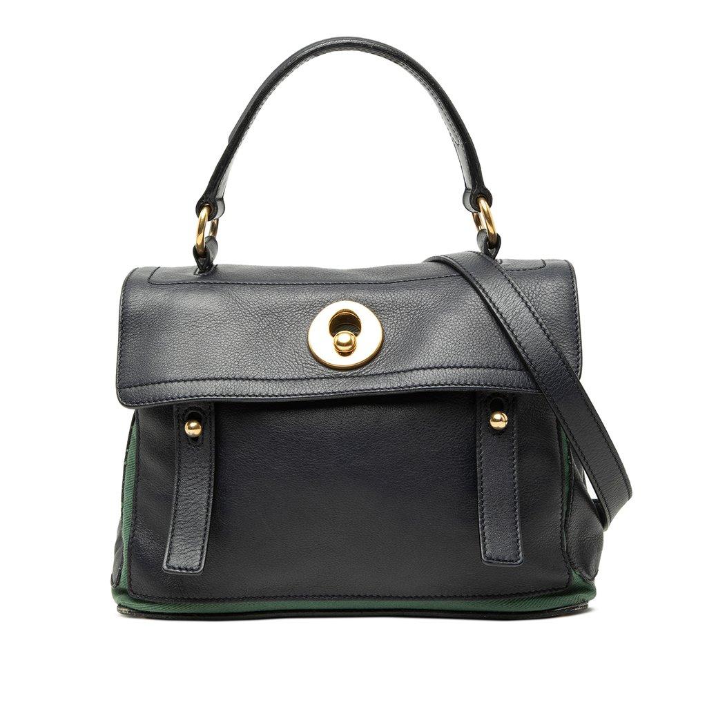 Saint Laurent Small Leather Muse Two Satchel