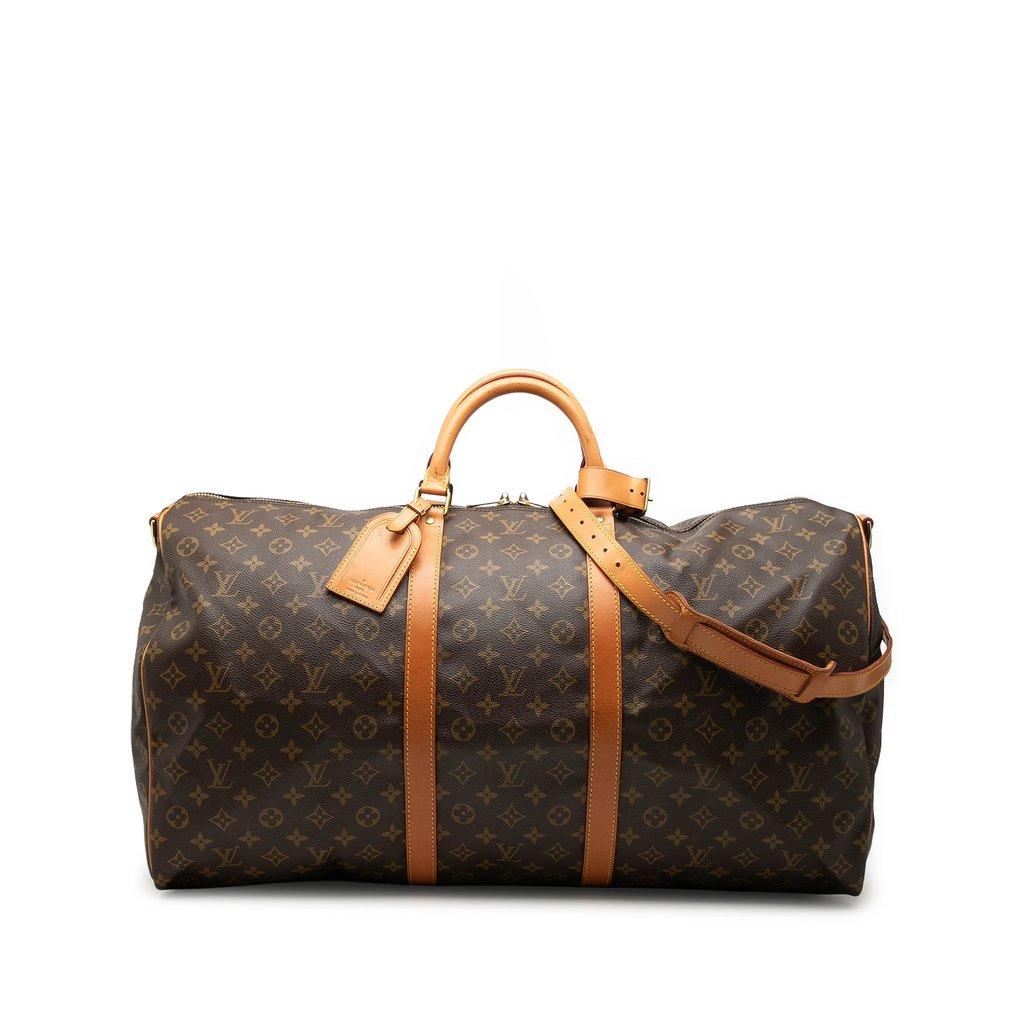 Louis Vuitton Monogram Keepall Bandouliere 60