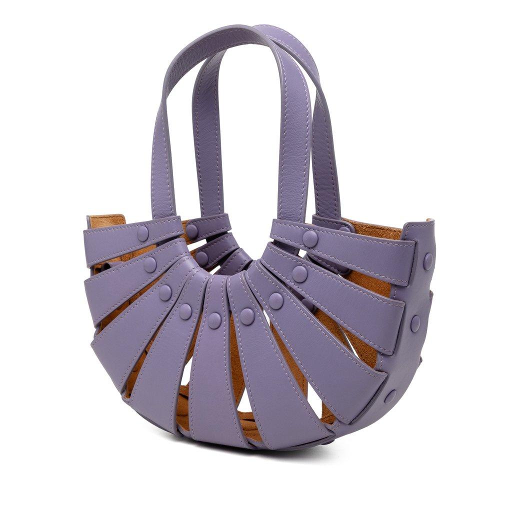 Bottega Veneta Small Calfskin Shell Bag