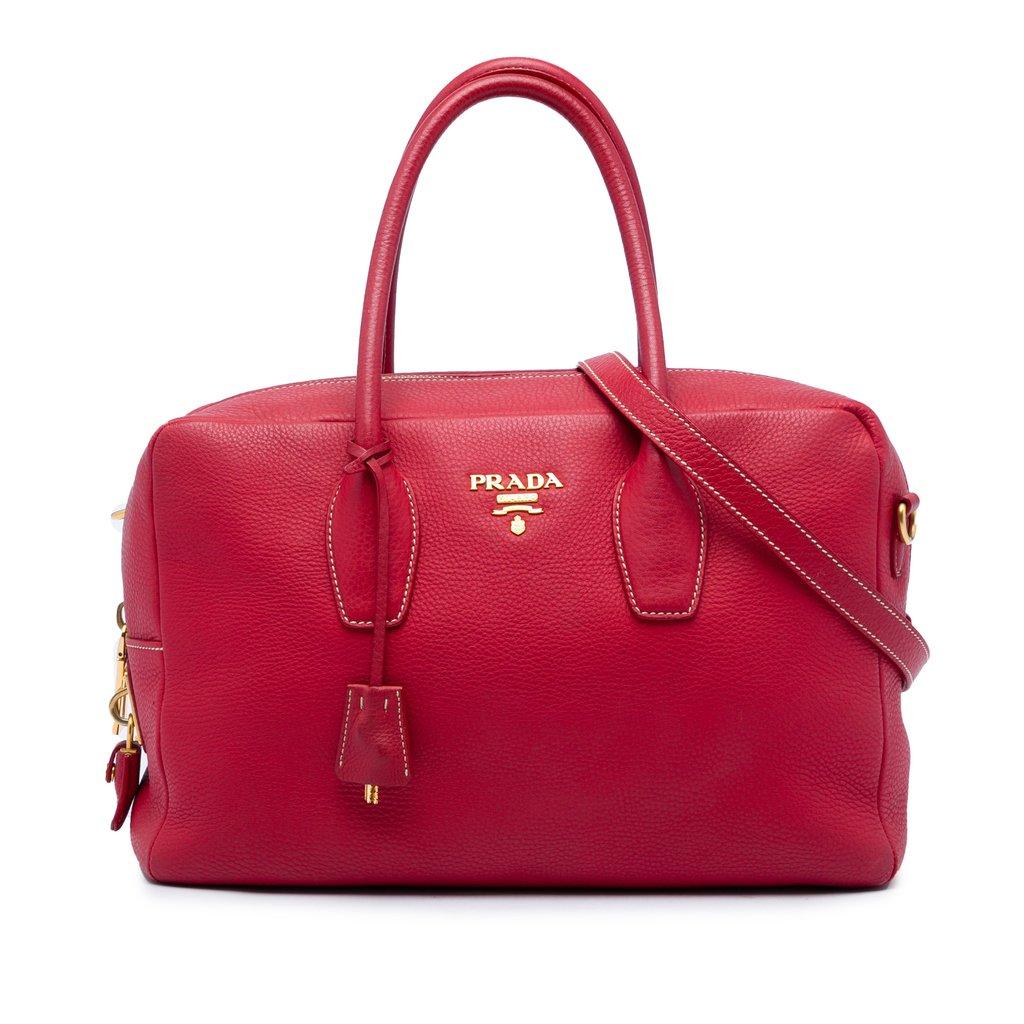 Prada Vitello Daino Bauletto Bag
