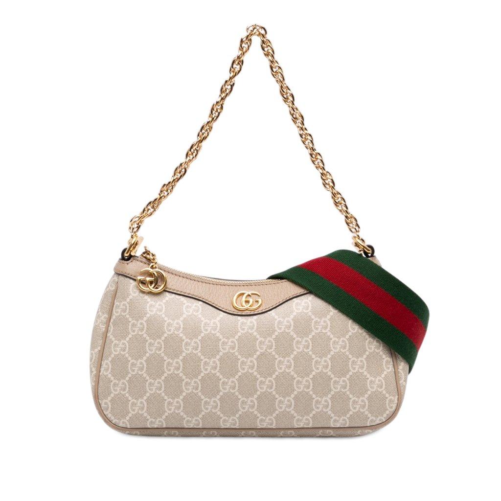 Gucci حقيبة صغيرة من قماش أوفيديا بنقشة GG Supreme Web