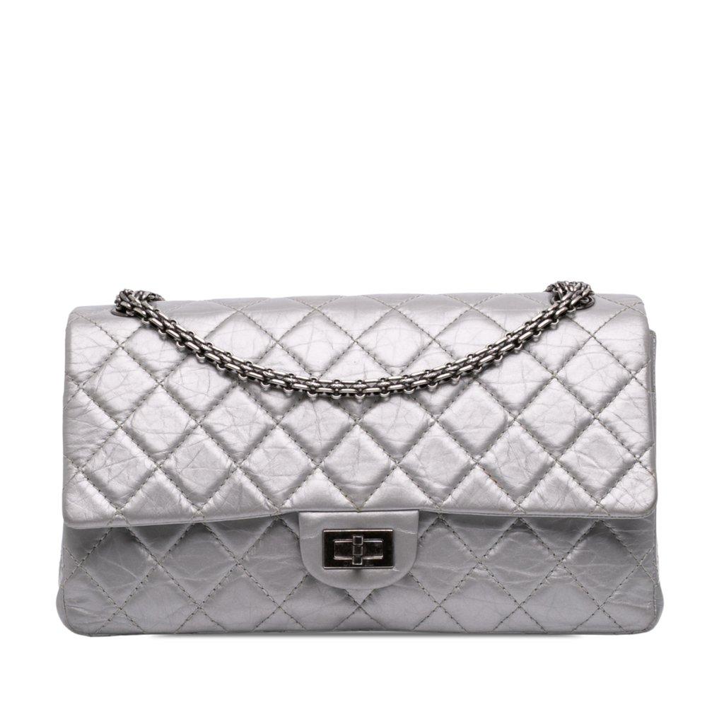 Chanel Quilted Aged Calfskin Reissue 2.55 Double Compartment Single Flap 226