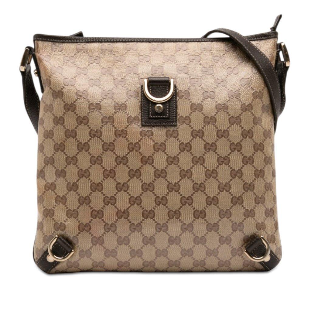 Gucci حقيبة كروسبودي من كريستال جي جي آبي على شكل حرف D