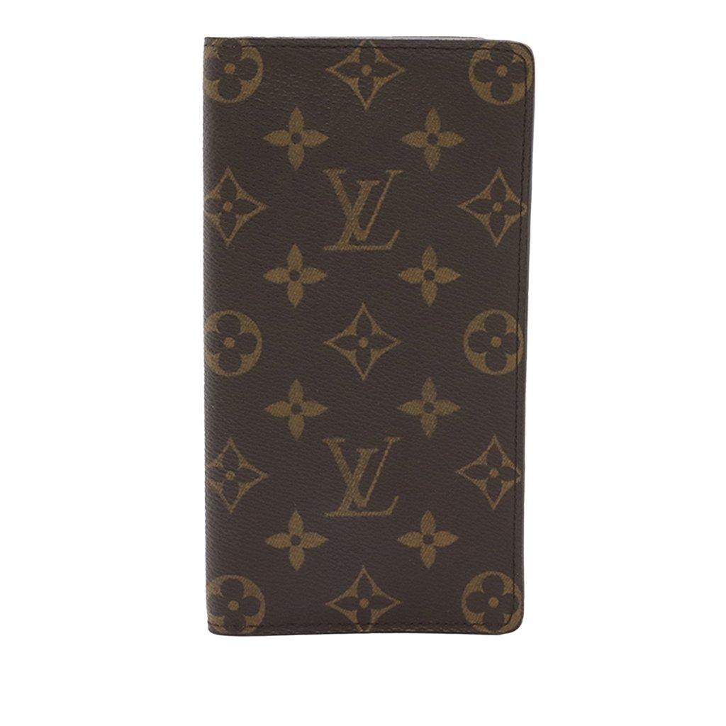 Louis Vuitton Monogram Porte Valeurs Checkbook Wallet
