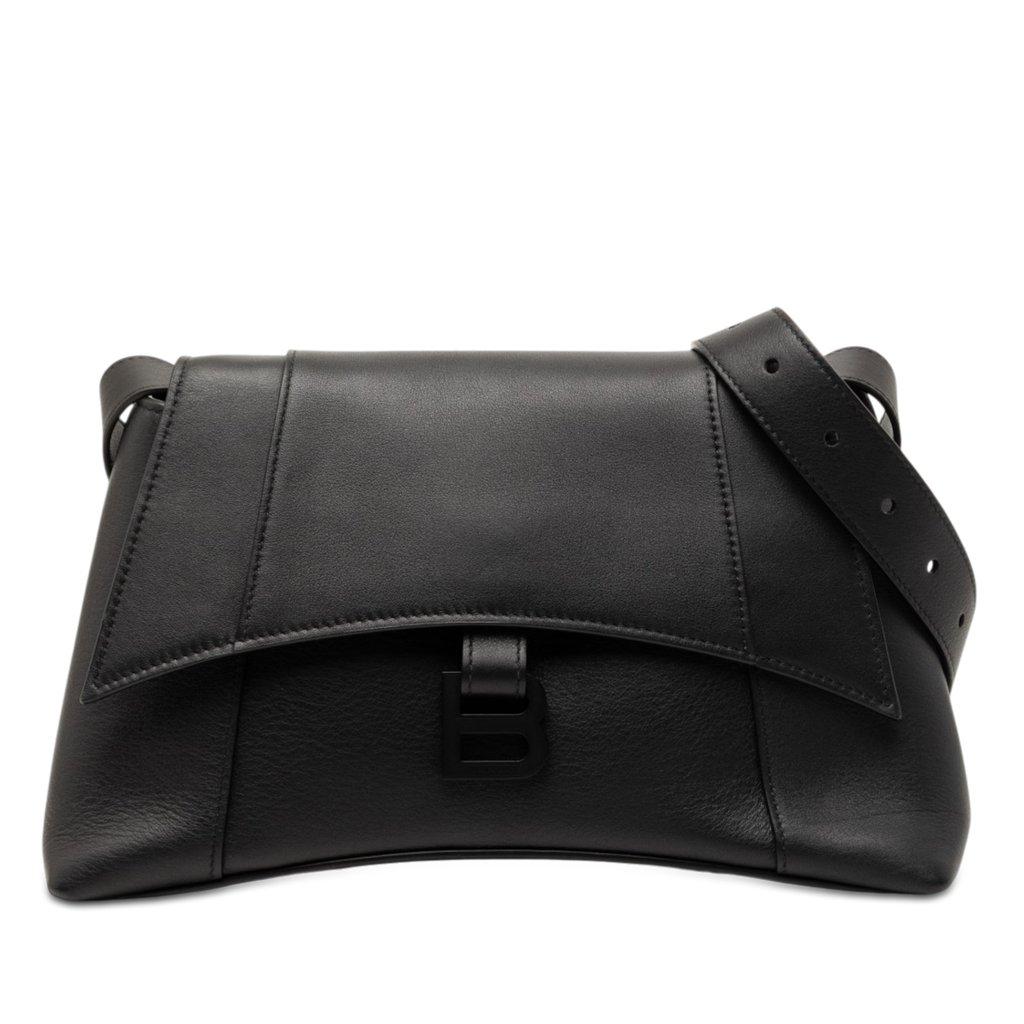 Balenciaga حقيبة كروس صغيرة من جلد العجل