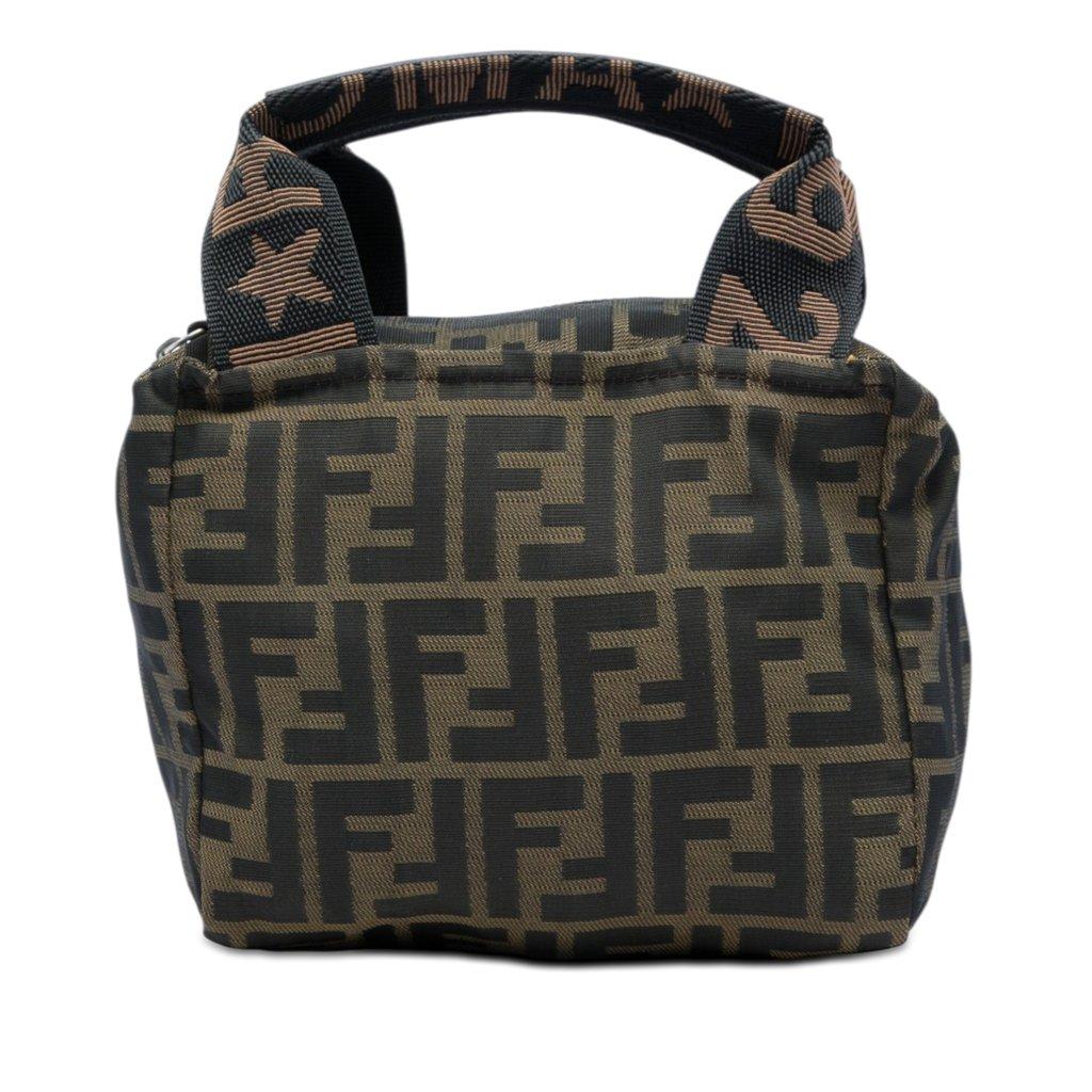 Fendi Mini Zucca Canvas Handbag