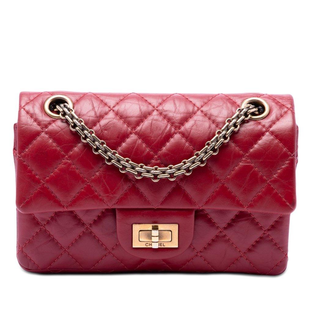 Chanel Quilted Aged Calfskin Reissue 2.55 Single Flap 224