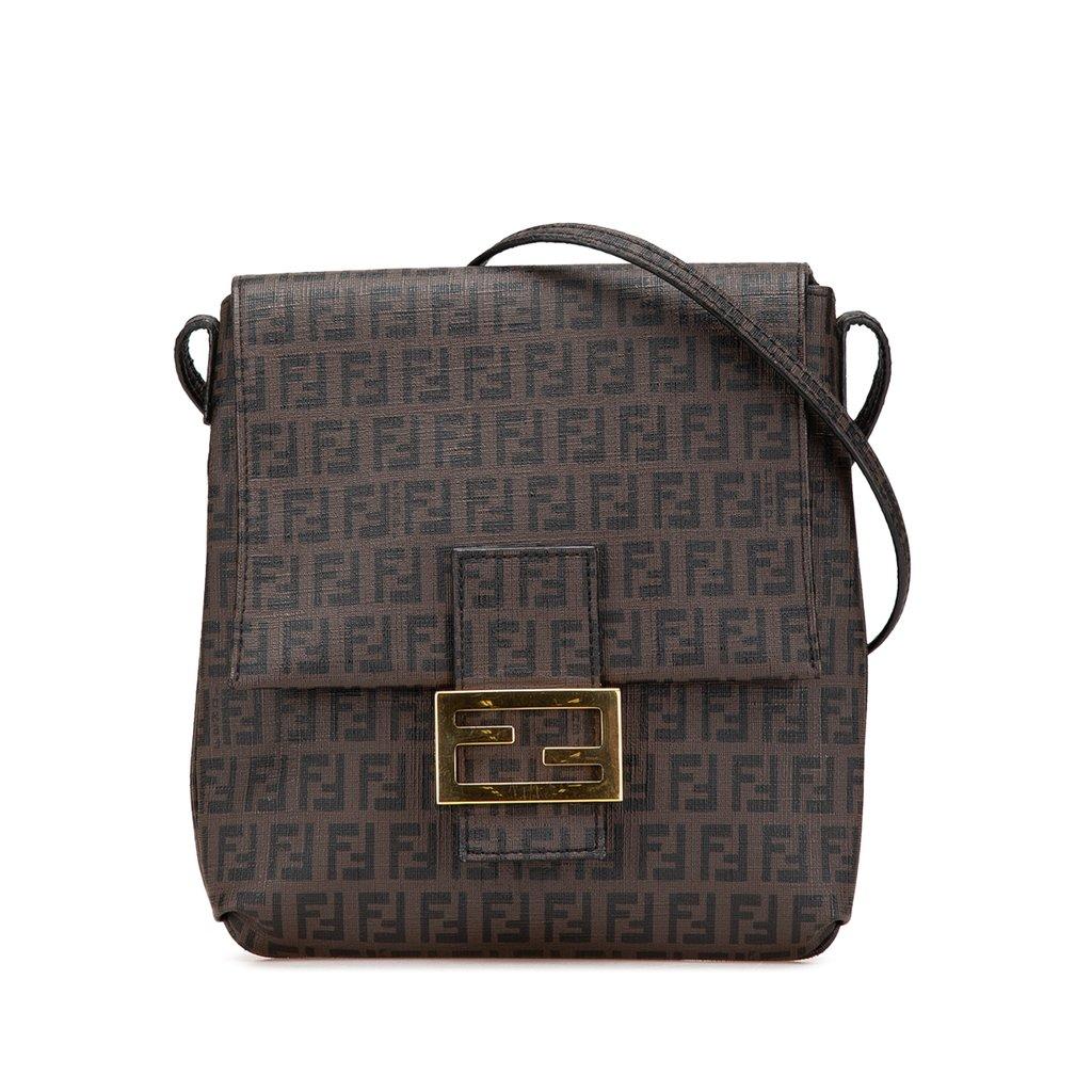 Fendi حقيبة كروسبودي من الكوسة والسبانخ
