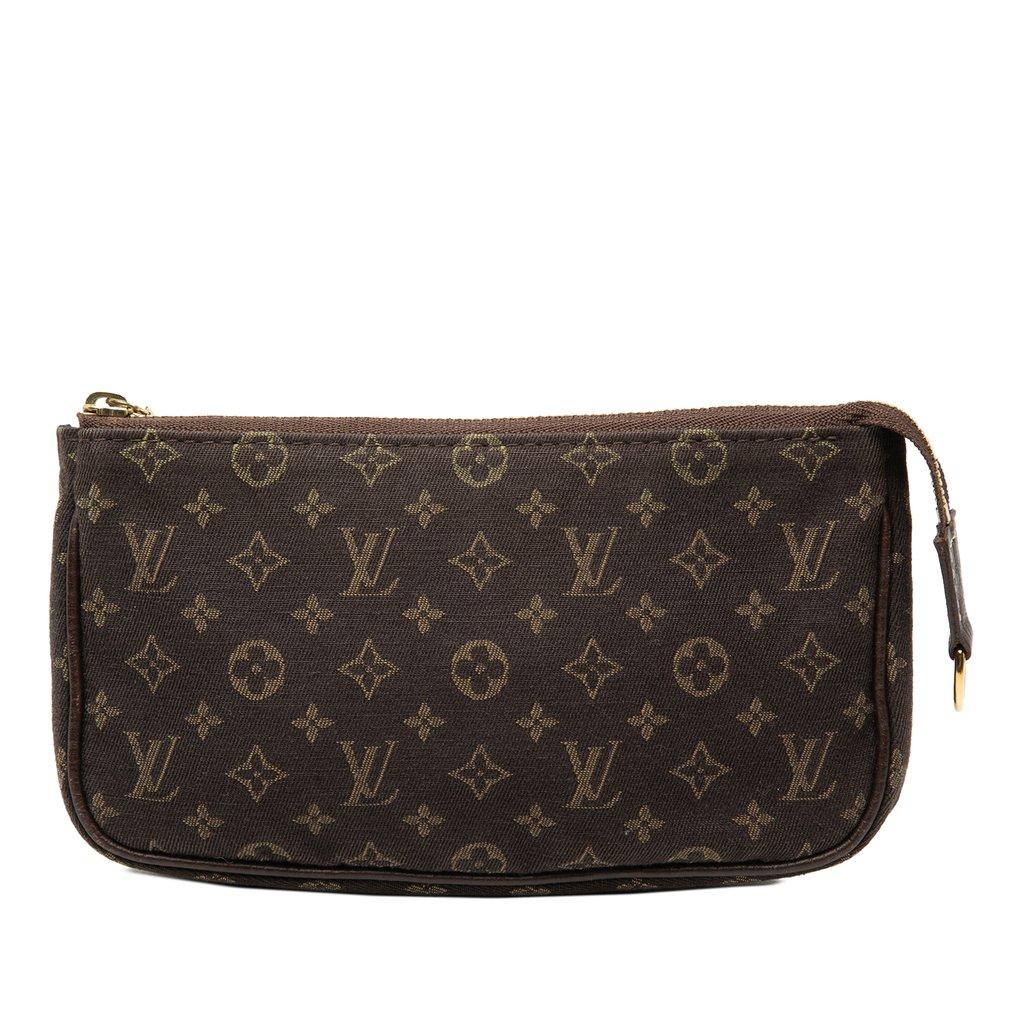 Louis Vuitton Monogram Mini Lin Bucket PM Pouch