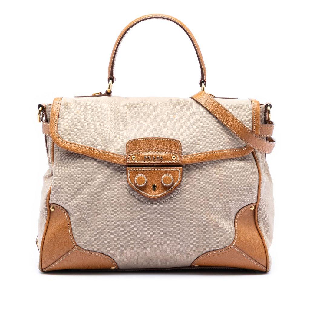 Prada حقيبة كانابا ذات مقبض علوي من Cinghiale