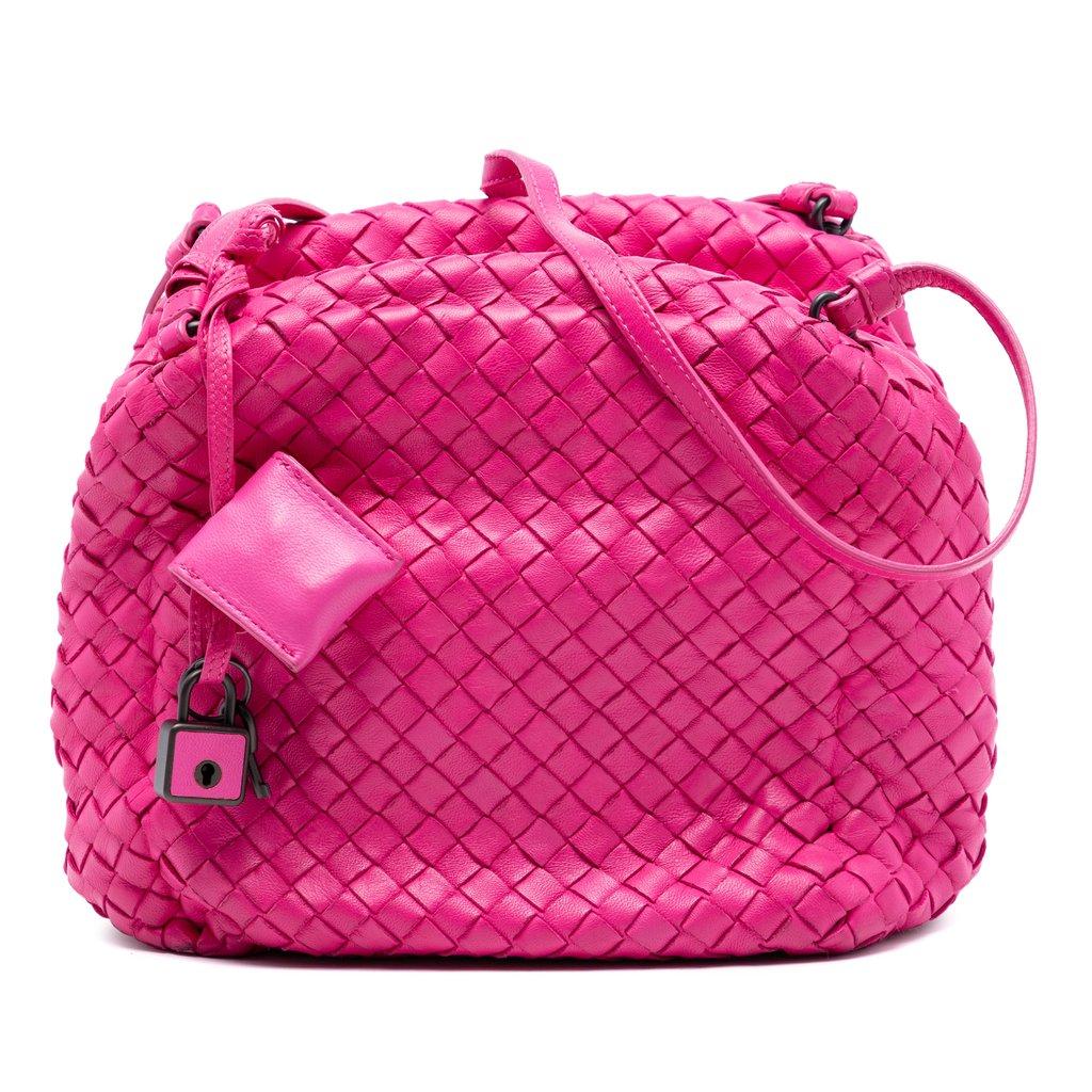Bottega Veneta حقيبة كروس نابا إنترشياتو كيوب