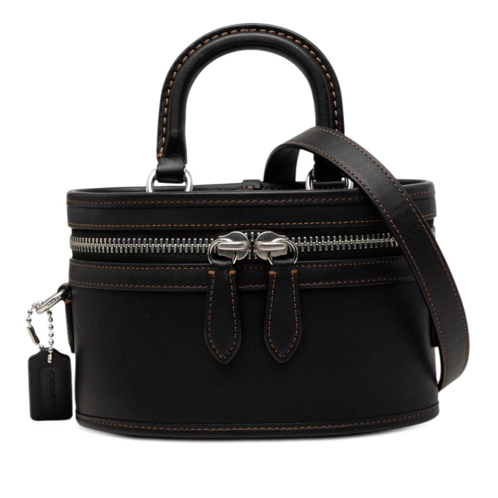 Coach Leather Trail Vanity Bag