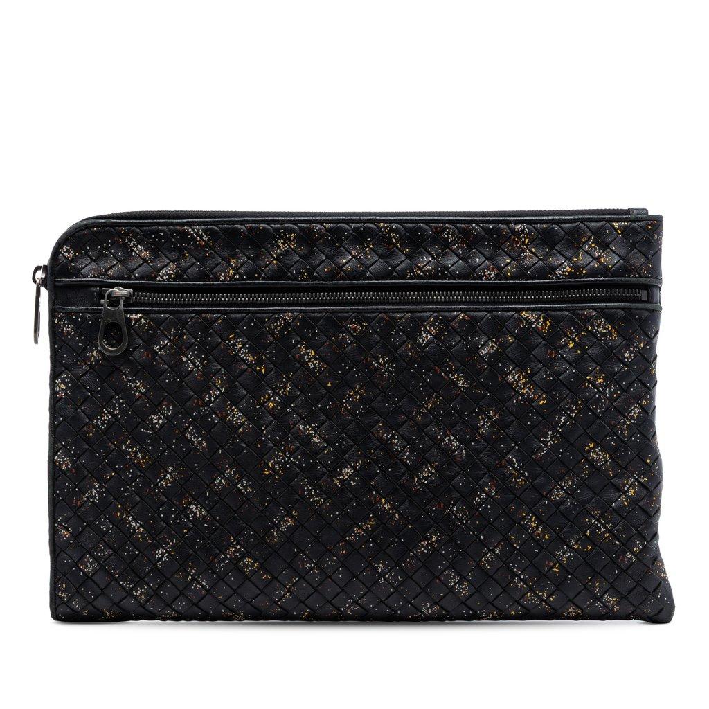 Bottega Veneta حقيبة نابا انتريشياتو مايكرو دوت
