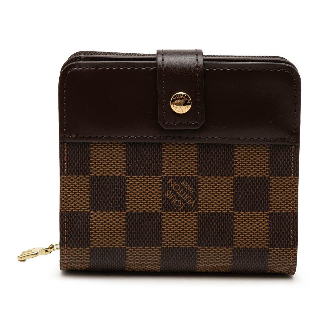 Louis Vuitton Damier Ebene Compact Zip Wallet