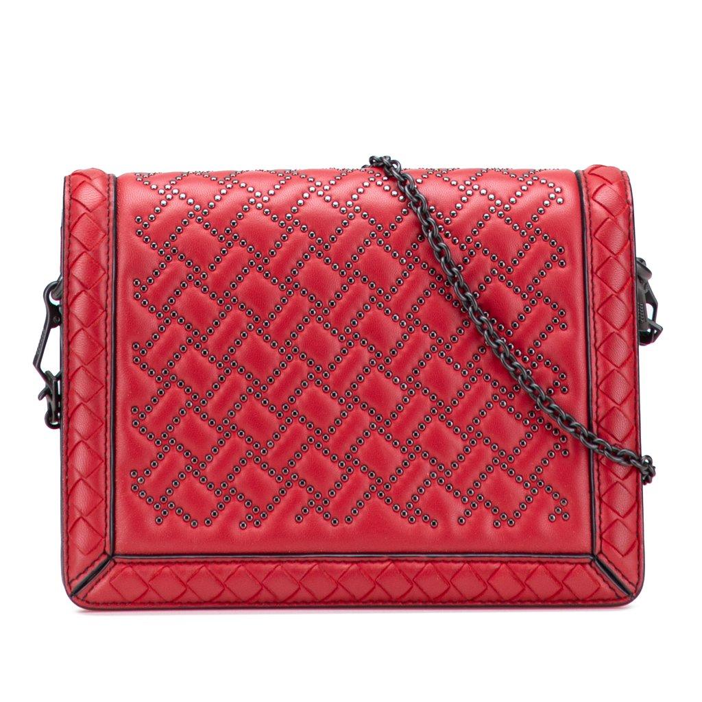 Bottega Veneta حقيبة كروس نابا انتريشياتو مايكروستود مونتيبيلو
