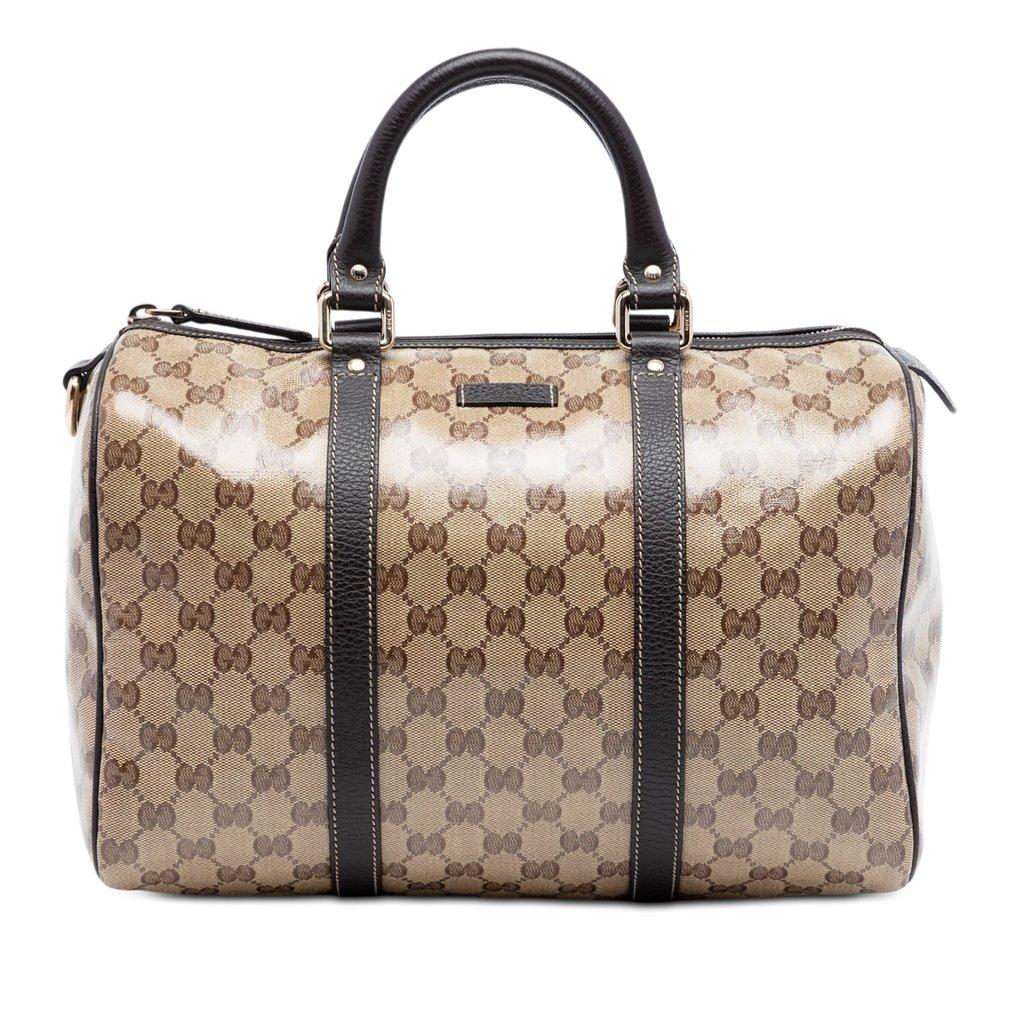 Gucci حقيبة بوسطن متوسطة الحجم من كريستال جوي جي جي